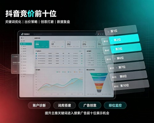 新建抖音搜索竞价